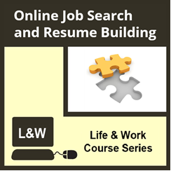 Image for Life & Work Program Course - Online Job Search & Resume Building